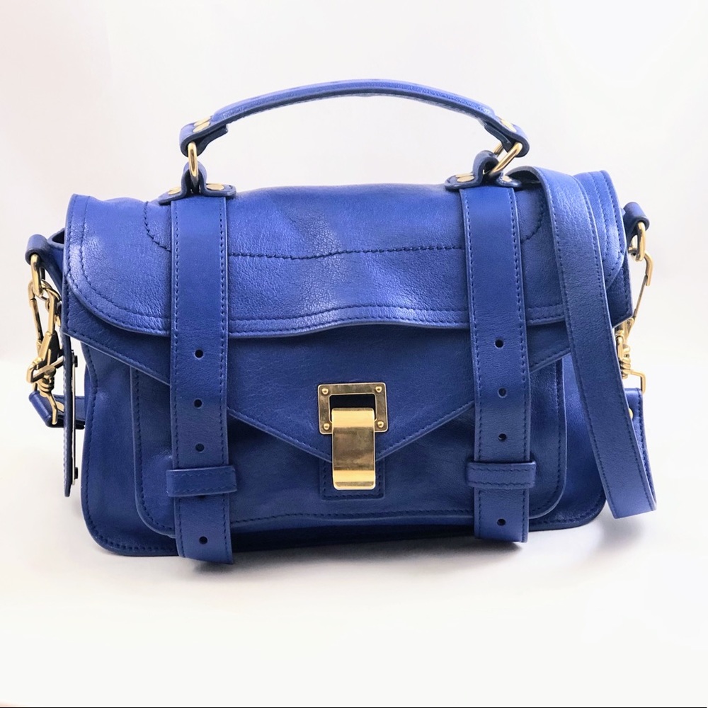 Like new Proenza Schouler PS1 Tiny, royal blue